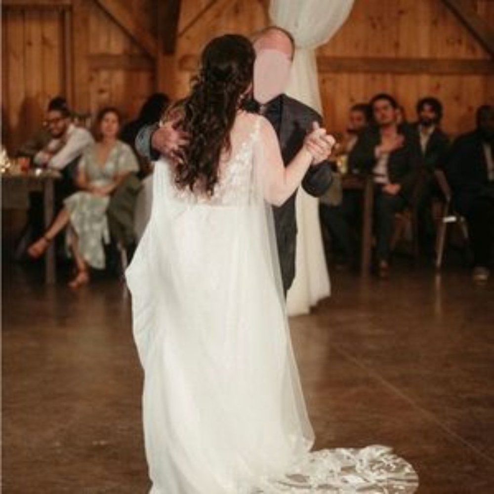 Anna Kara Millo size 16 Wedding Dress Off-White - Picture 3 of 6
